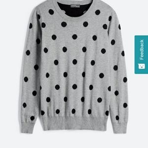 41 Hawthorn Gilda polka dot pullover.